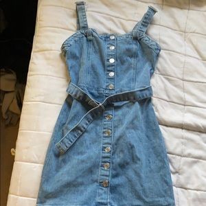 Small Jean dress from garage worn twice